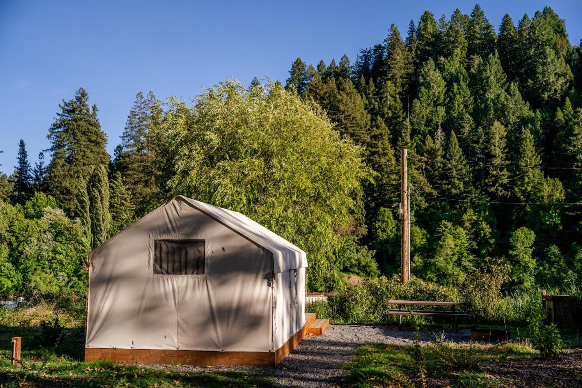 Johnson'S Beach Cabins And Campground جيرنفيل المظهر الخارجي الصورة